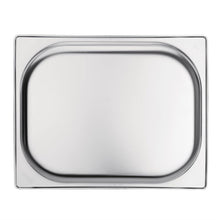 Afbeelding in Gallery-weergave laden, Vogue roestvrijstalen 1/2 gastronorm bak 65mm