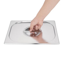 Afbeelding in Gallery-weergave laden, Vogue RVS deksel GN 1/2