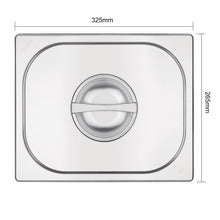 Afbeelding in Gallery-weergave laden, Vogue RVS deksel GN 1/2