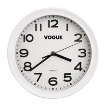 Afbeelding in Gallery-weergave laden, Vogue keukenklok 24cm wit