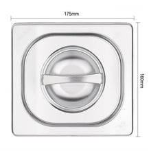 Afbeelding in Gallery-weergave laden, Vogue RVS deksel GN 1/6