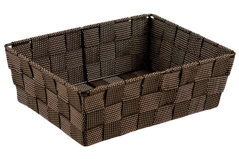 Nylon op frame mand KC219M bruin