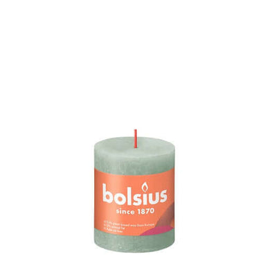 Kaarsen rustiek 80/68 Jade Green 4st