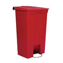 Afbeelding in Gallery-weergave laden, Rubbermaid Step-On pedaalemmer rood 87L