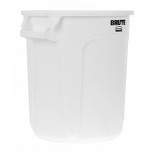 Afbeelding in Gallery-weergave laden, Rubbermaid Brute ronde container wit 37,9L