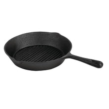 Afbeelding in Gallery-weergave laden, Vogue ronde gietijzeren inductie grillpan 26,7cm