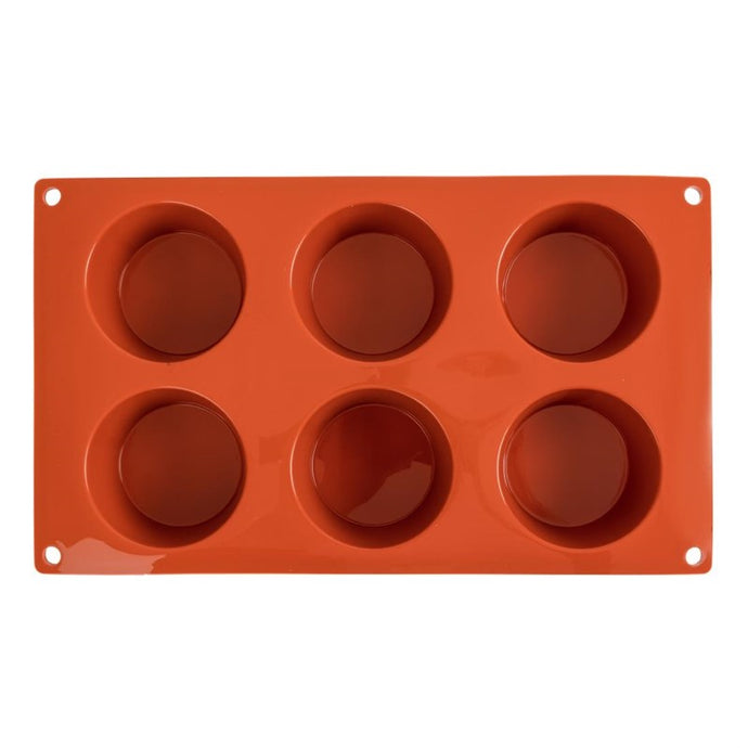 Pavoni Formaflex siliconen bakvorm 6 muffins