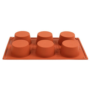 Pavoni Formaflex siliconen bakvorm 6 muffins