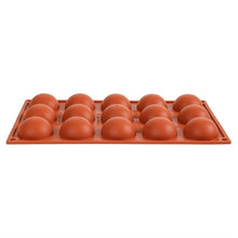 Afbeelding in Gallery-weergave laden, Pavoni Formaflex siliconen bakvorm 15 halve bollen