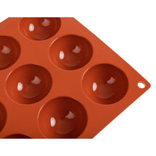 Afbeelding in Gallery-weergave laden, Pavoni Formaflex siliconen bakvorm 15 halve bollen