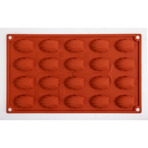 Pavoni Formaflex siliconen bakvorm 20 mini-madeleines