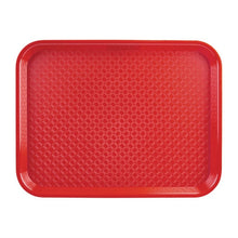 Afbeelding in Gallery-weergave laden, Olympia Kristallon polypropyleen dienblad rood 305x415mm