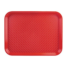 Afbeelding in Gallery-weergave laden, Olympia Kristallon polypropyleen dienblad rood 45 x 35cm
