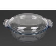 Afbeelding in Gallery-weergave laden, Pyrex ronde glazen casserole 3,75L