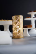 Afbeelding in Gallery-weergave laden, Kaarsenhouder Peacock gold 181015 4st