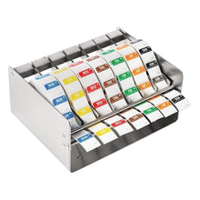 Afbeelding in Gallery-weergave laden, Vogue kleurcode RVS stickerdispenser + stickers