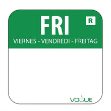 Afbeelding in Gallery-weergave laden, Vogue kleurcode RVS stickerdispenser + stickers