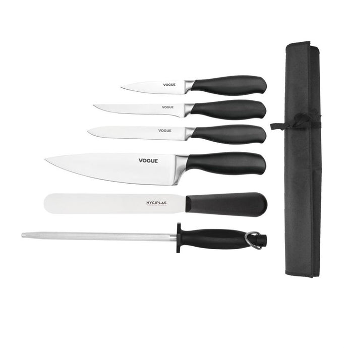 Vogue 6-delige set zachte grip messen