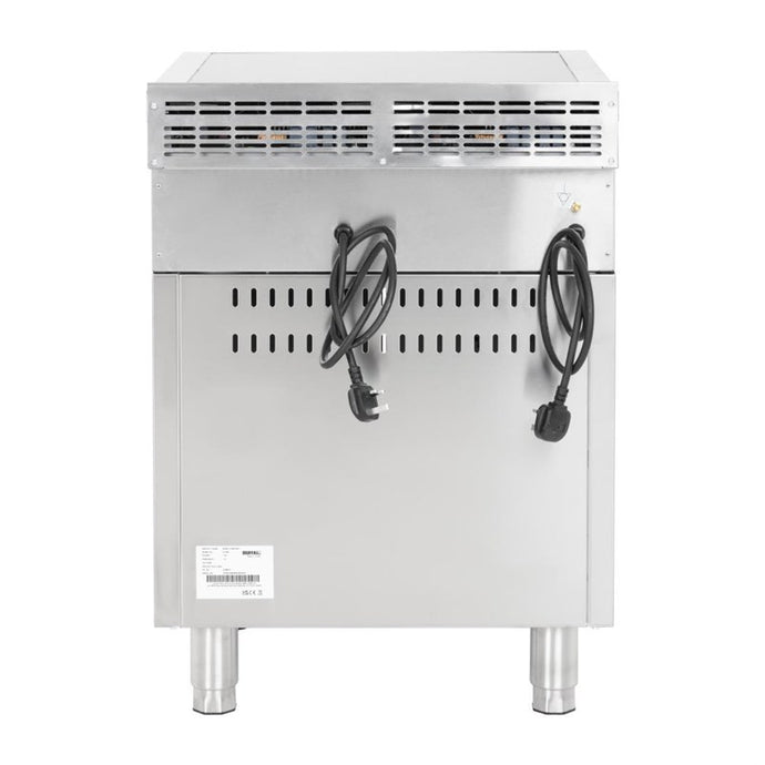 Buffalo 600-Serie 4-Zone Vrijstaande Inductiekookplaat 2X 3Kw