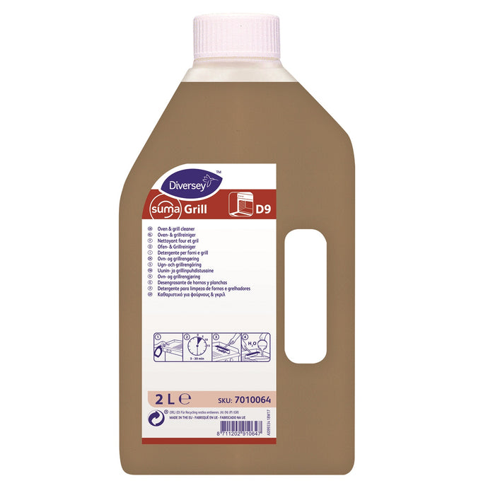 Suma Oven en Grill cleaner D9 3x2 0.75liter
