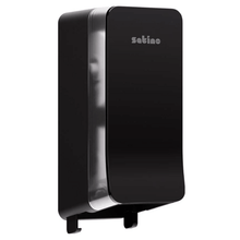 Afbeelding in Gallery-weergave laden, Toilepapierdispenser Satino Hyginity Systeemrol JT3 zwart 333423