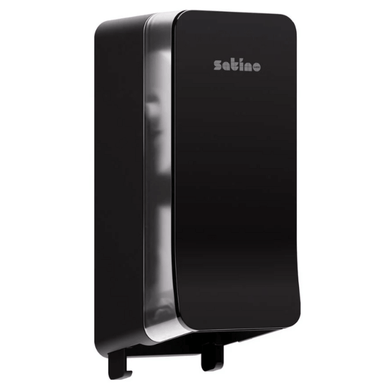 Toilepapierdispenser Satino Hyginity Systeemrol JT3 zwart 333423