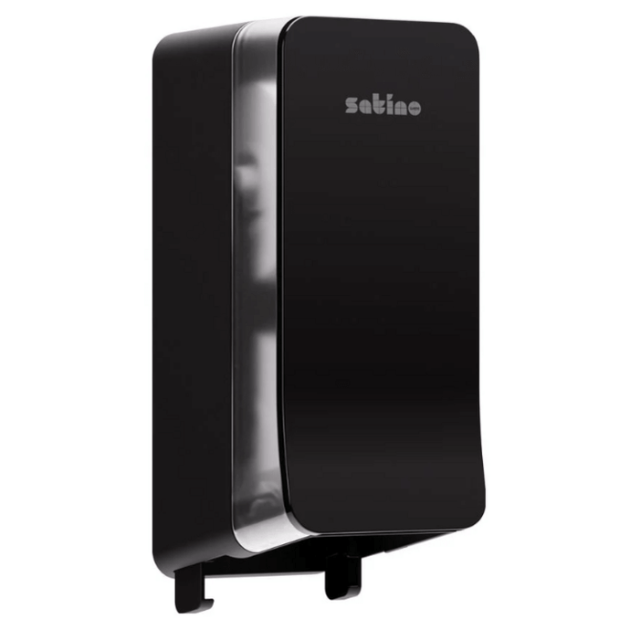 Toilepapierdispenser Satino Hyginity Systeemrol JT3 zwart 333423