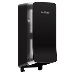 Toilepapierdispenser Satino Hyginity Systeemrol JT3 zwart 333423