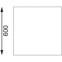 Afbeelding in Gallery-weergave laden, Vogue RVS werktafel met achteropstand 90x60x60cm