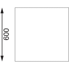 Afbeelding in Gallery-weergave laden, Vogue RVS werktafel met achteropstand 90x150x60cm