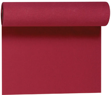 Tafelloper Airlaid wijnrood 20 st.