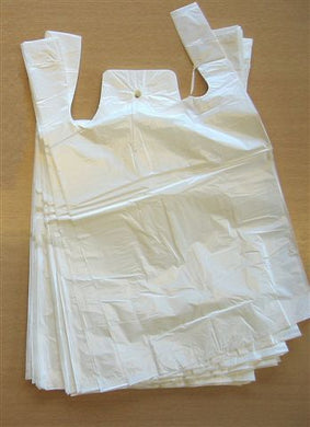 Draagtas LD60 30x40x60cm 32my 1000 st. wit