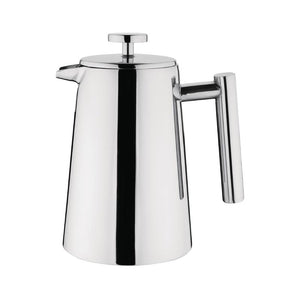 Olympia geïsoleerde art deco roestvrijstalen cafetiëre 3 kopjes