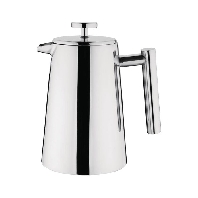 Olympia geïsoleerde art deco roestvrijstalen cafetiëre 3 kopjes