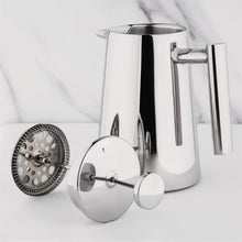 Afbeelding in Gallery-weergave laden, Olympia RVS art deco cafetiére 750ml