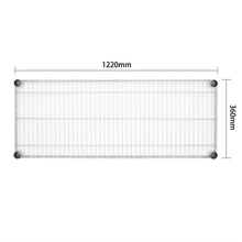 Afbeelding in Gallery-weergave laden, Vogue stalen draad wandplank 1220mm