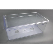 Afbeelding in Gallery-weergave laden, Vogue polycarbonaat 1/1 gastronorm container 200mm transparant