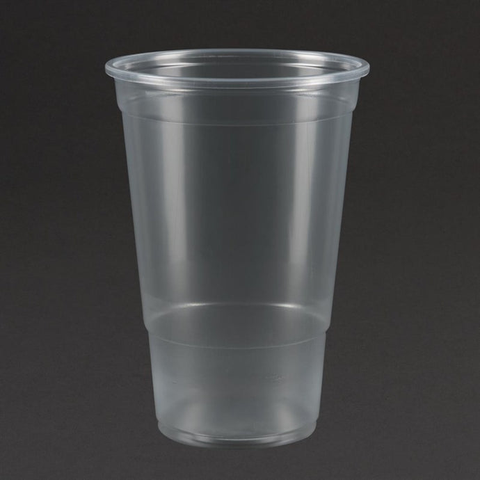 eGreen kunststof disposable bierbeker 590ml tot rand (1000 stuks)