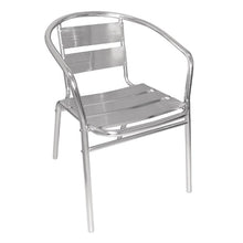 Afbeelding in Gallery-weergave laden, Bolero stapelbare aluminium stoelen (4 stuks)