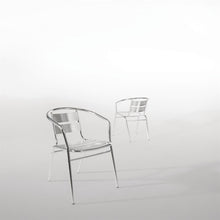 Afbeelding in Gallery-weergave laden, Bolero stapelbare aluminium stoelen (4 stuks)