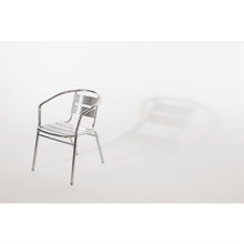 Afbeelding in Gallery-weergave laden, Bolero stapelbare aluminium stoelen (4 stuks)