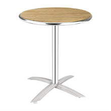 Afbeelding in Gallery-weergave laden, Bolero ronde tafel met kantelbaar essenhouten blad 60cm