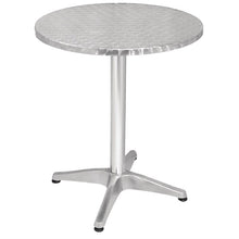Afbeelding in Gallery-weergave laden, Bolero Bistro ronde RVS tafel 60cm grijs