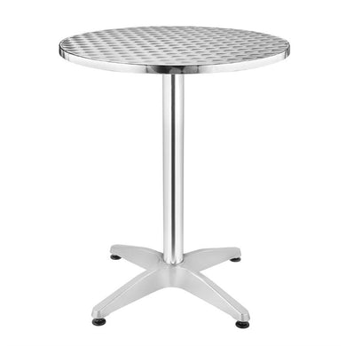 Bolero ronde RVS tafel 80cm