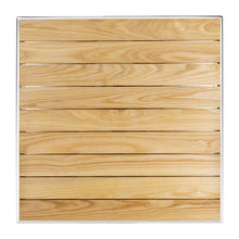 Afbeelding in Gallery-weergave laden, Bolero vierkante terrastafel met essenhouten blad 60cm