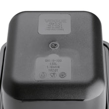 Afbeelding in Gallery-weergave laden, Vogue polycarbonaat bak zwart GN 1/6 100mm