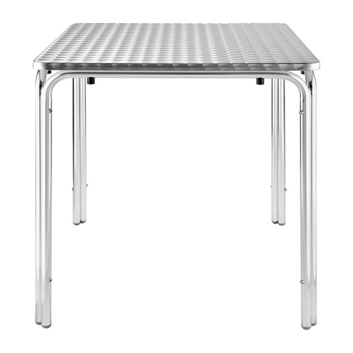 Bolero stapelbare vierkante RVS tafel 70cm