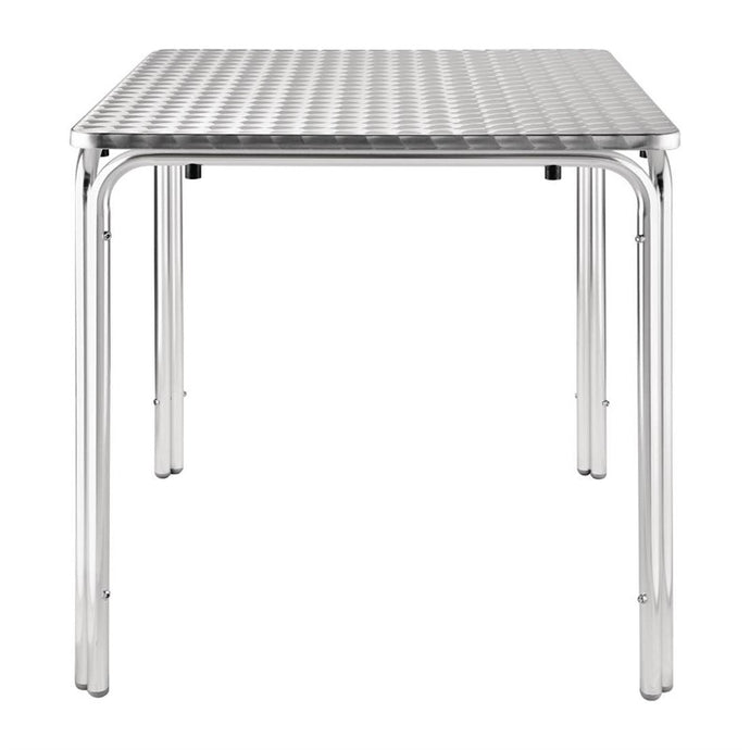 Bolero stapelbare vierkante RVS tafel 70cm