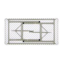 Afbeelding in Gallery-weergave laden, Bolero rechthoekige inklapbare tafel 122cm wit