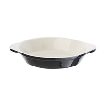 Afbeelding in Gallery-weergave laden, Vogue ronde gratineerschaal zwart 0,4L